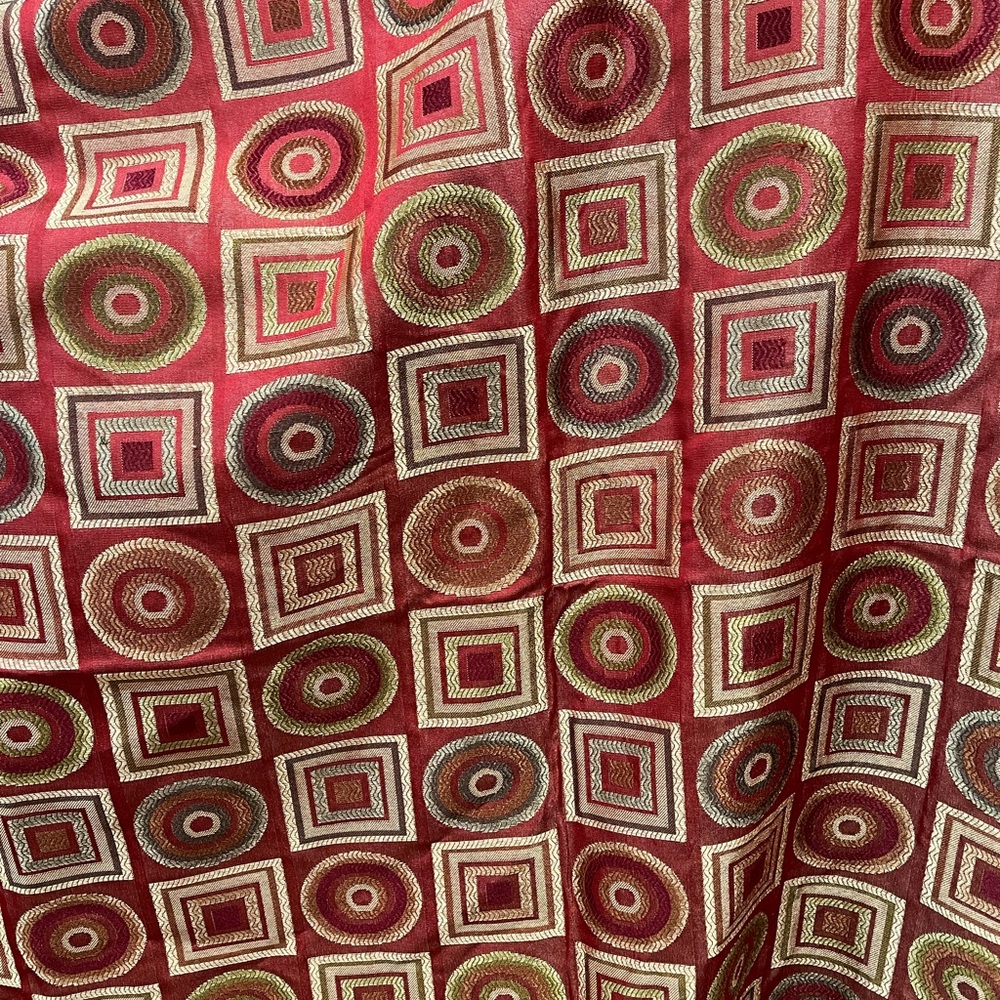 2 Pier 1 Heavy Geometric Curtains - Picture 2 of 4